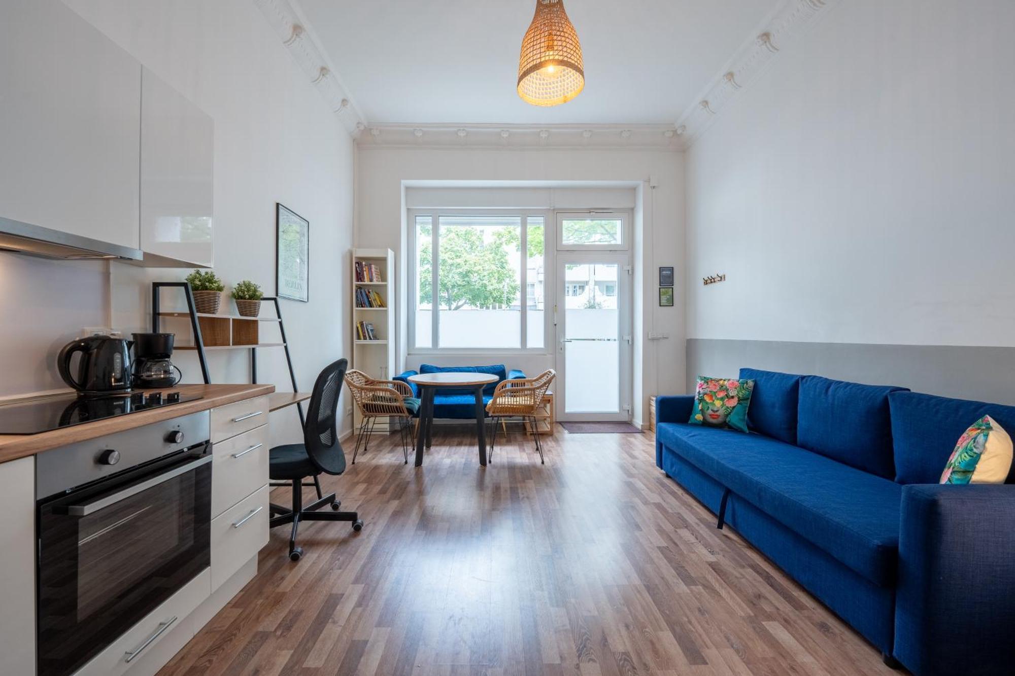 Modern, Flat With Workspace Berlijn